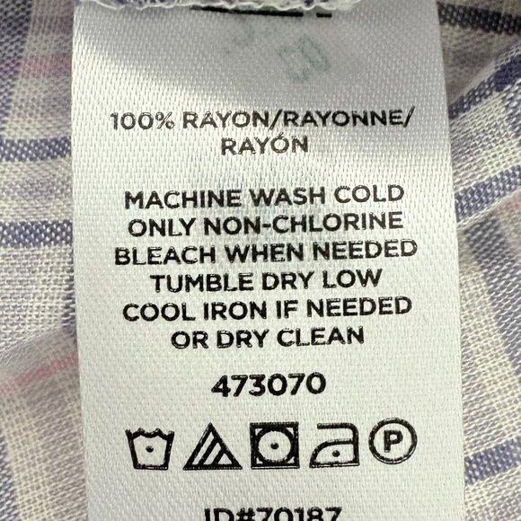 Ann Taylor | Plaid Balloon Sleeve Top - Picture 8 of 10